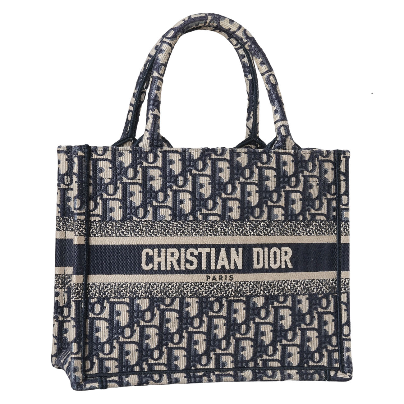 CHRISTIAN DIOR(USED)디올 오블리크 북토트 스몰
